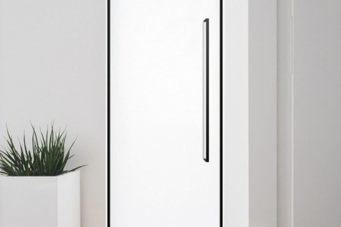 Aluminium deur