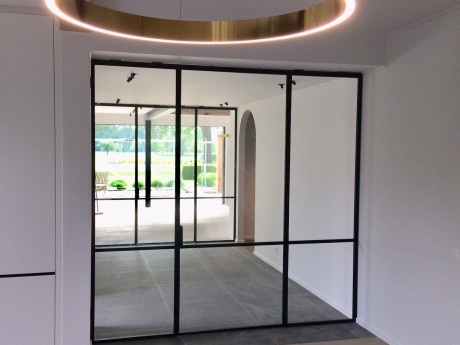 Stalen deur realisatie